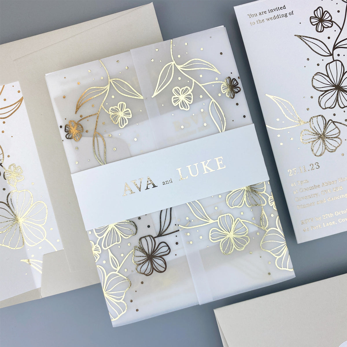 Ava Wedding Invitation