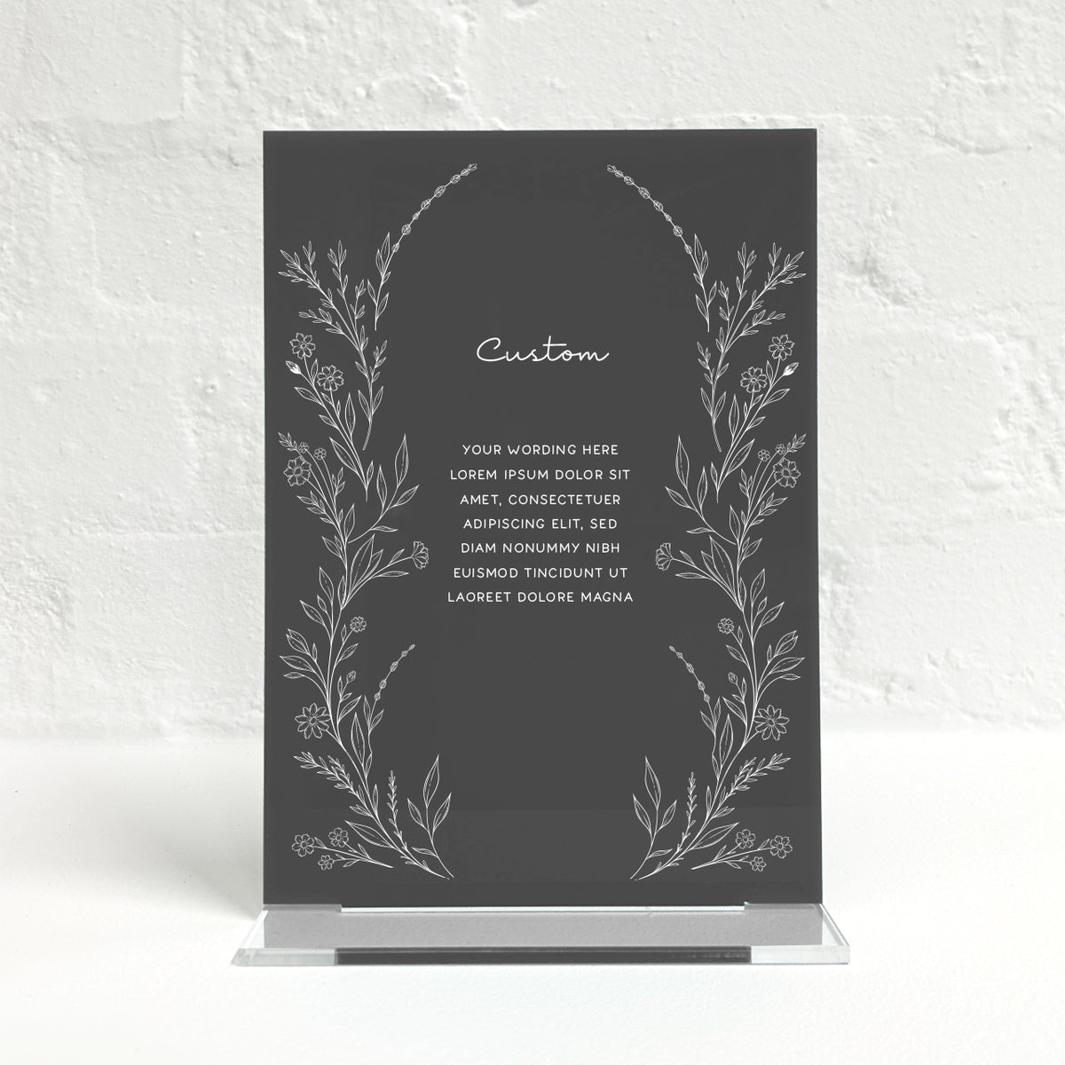 Bailey Matching Small Table Sign