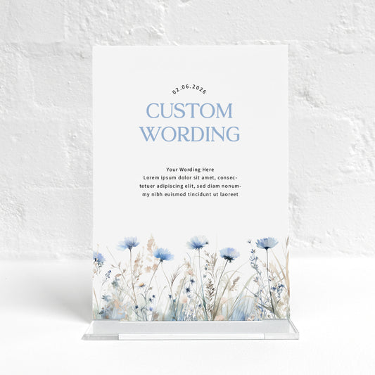 Darcy Matching Small Table Sign