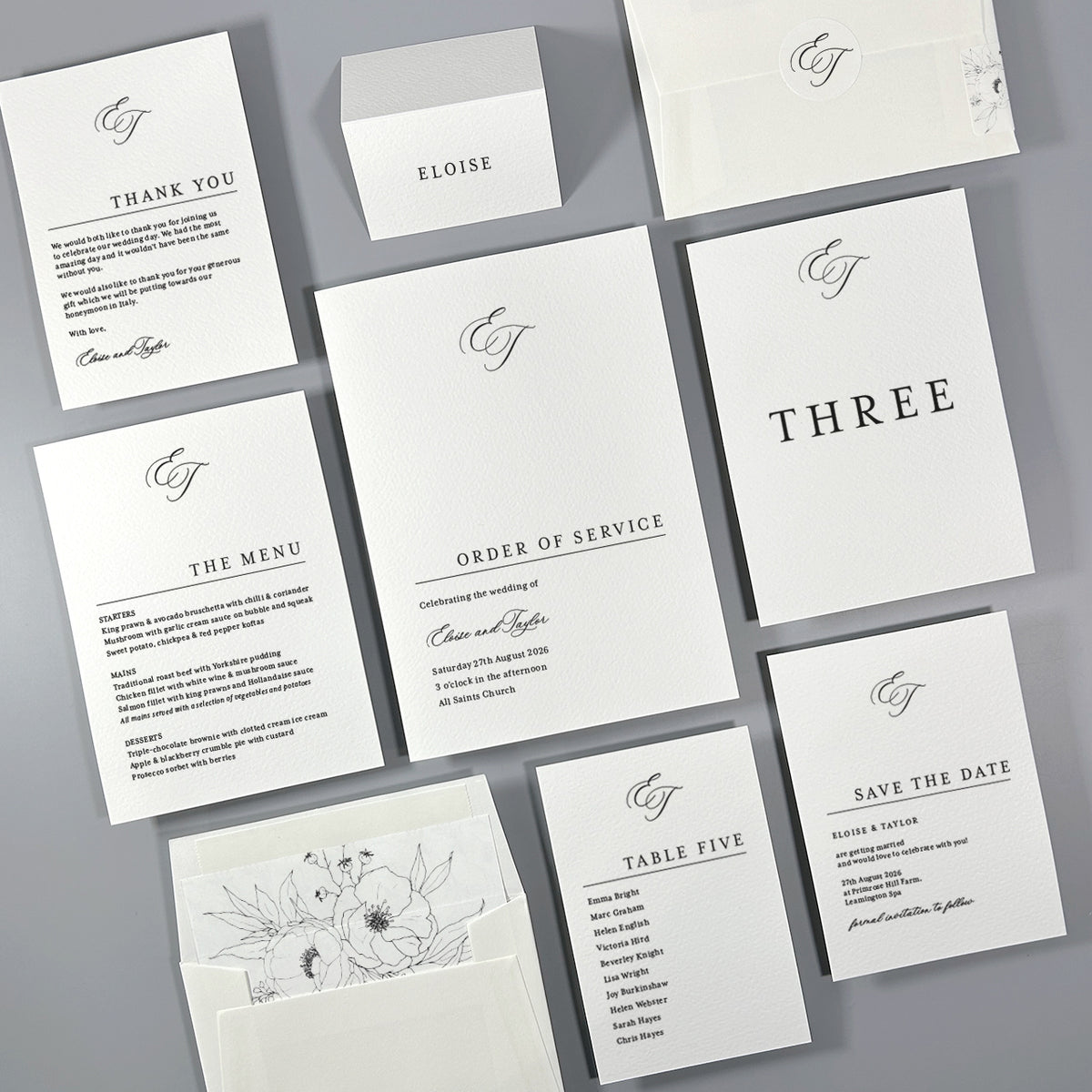 Eloise Menu