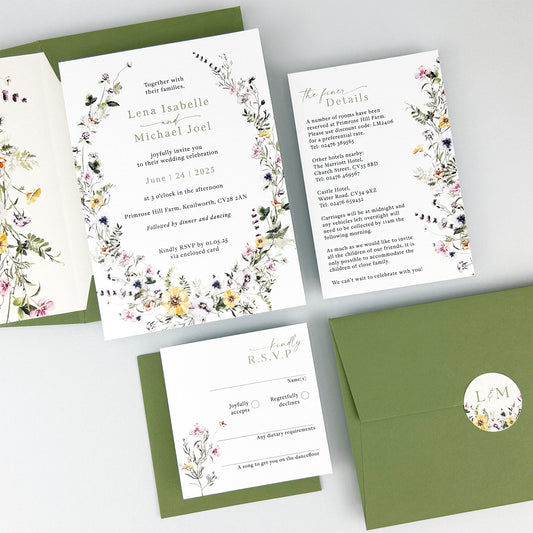 Lena Wedding Invitation