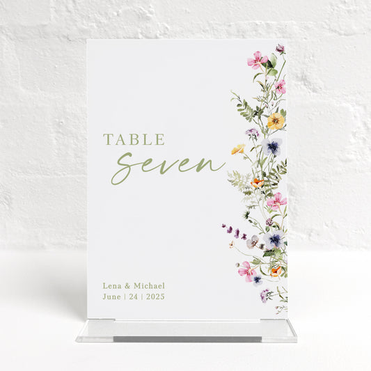 Lena Matching Small Table Sign