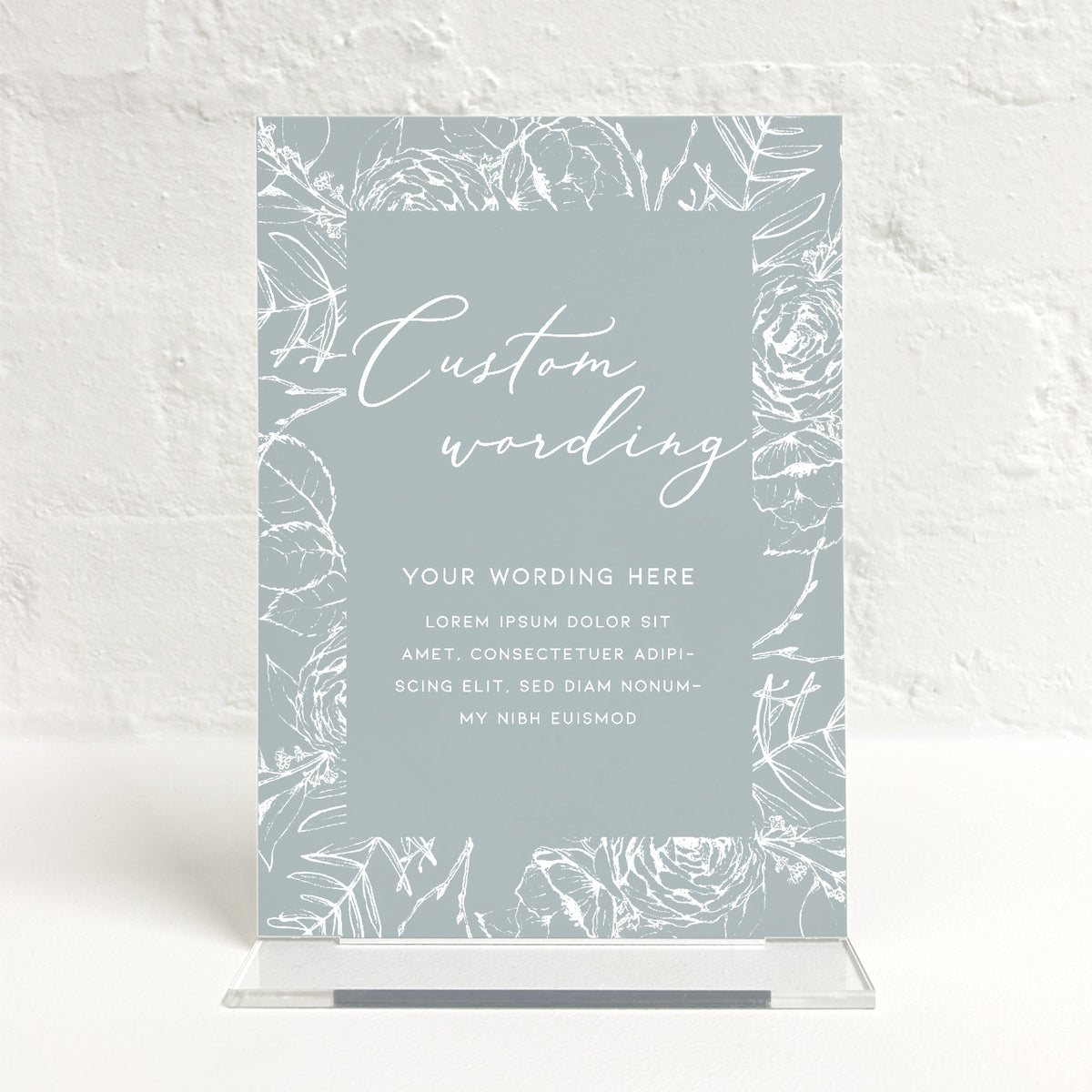 Lottie Matching Small Table Sign