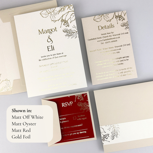 Margot Wedding Invitation - Neutrals