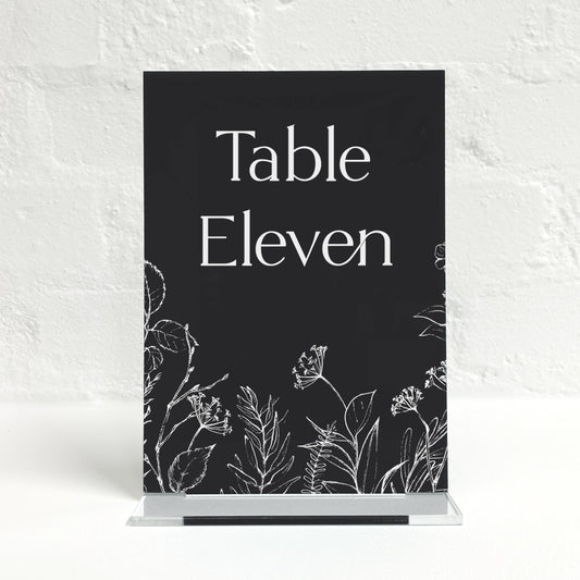 Margot Matching Small Table Sign
