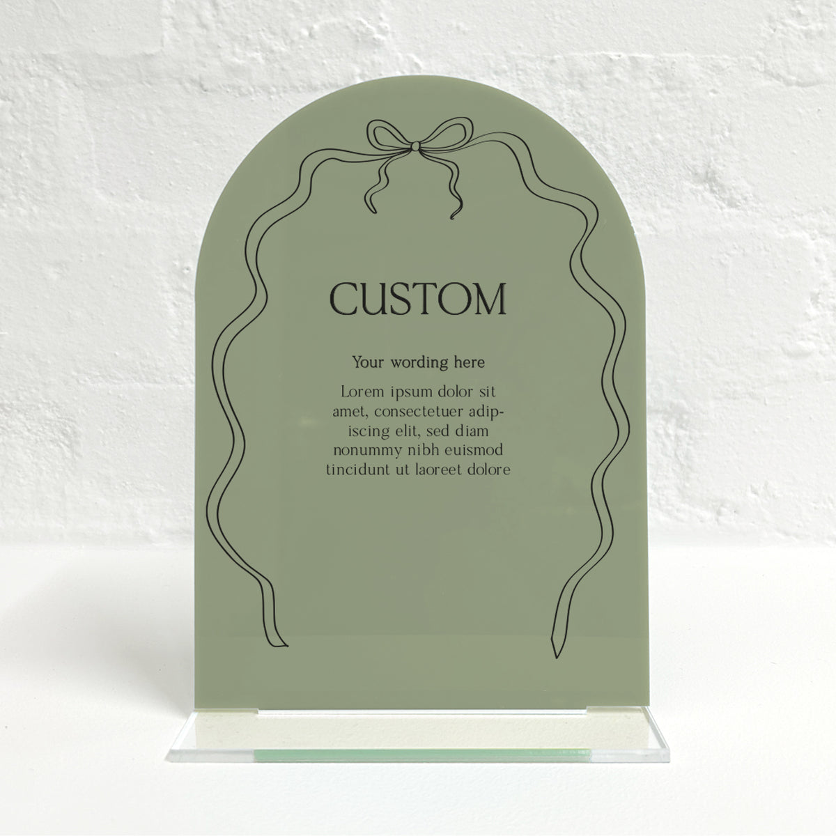 Payton Matching Small Table Sign