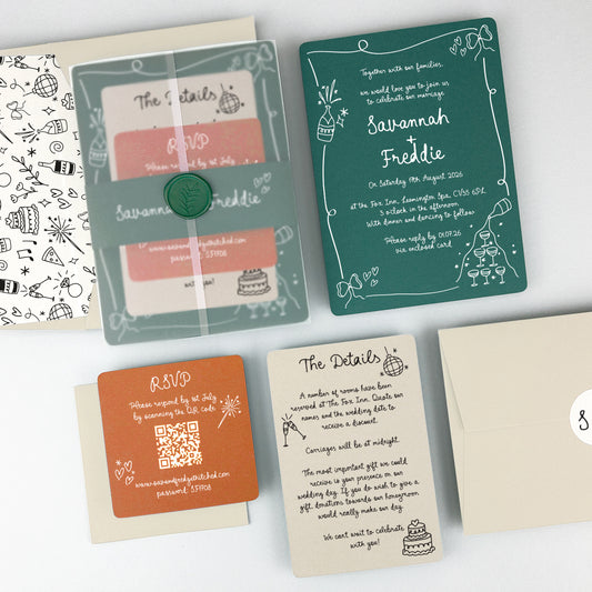 Savannah Wedding Invitation