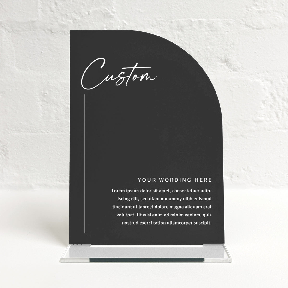 Sienna Matching Small Table Sign