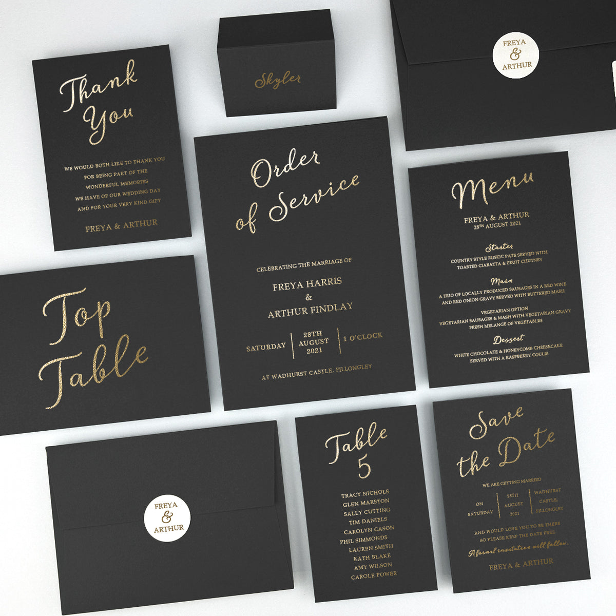 Skyler Menu