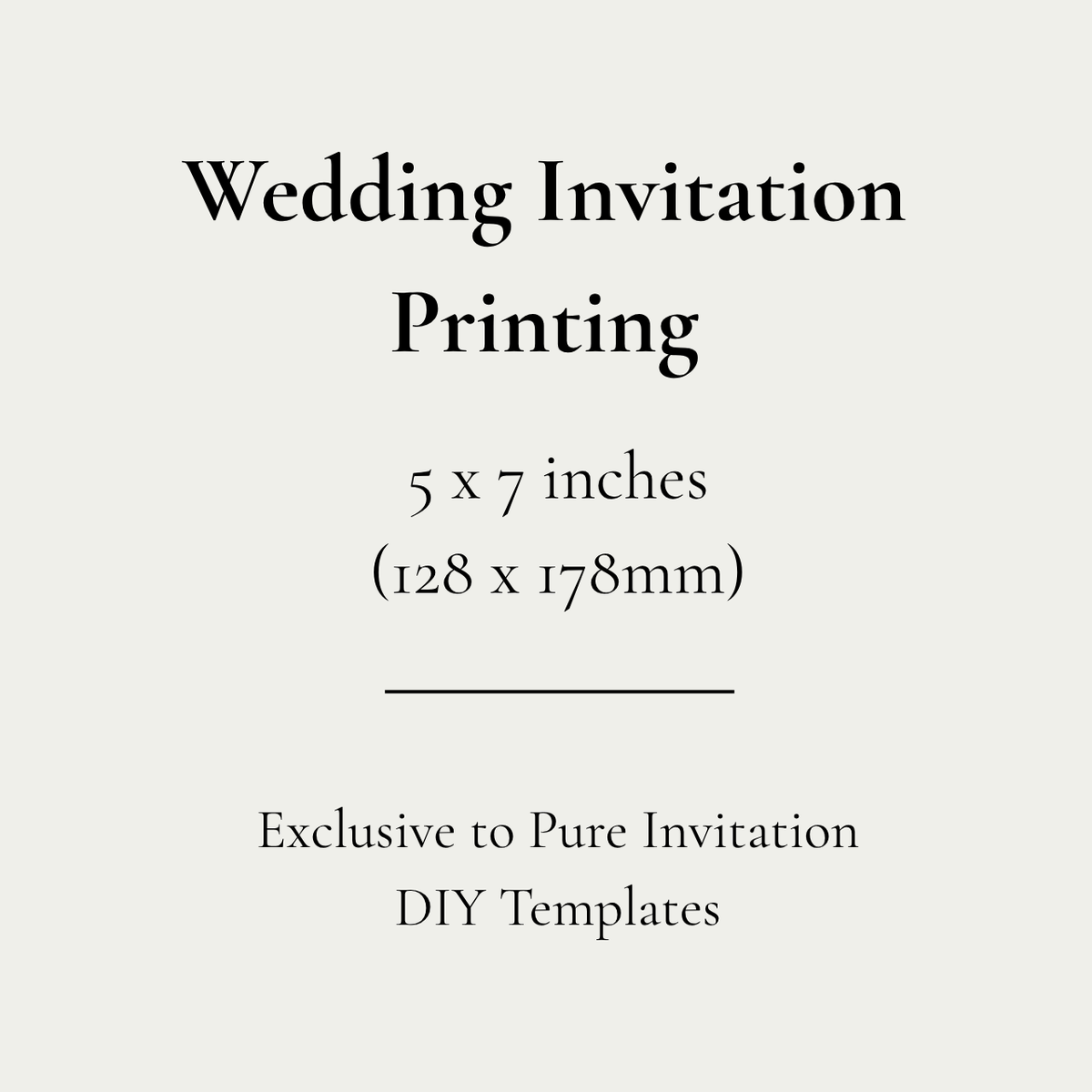 Wedding Invitation Print