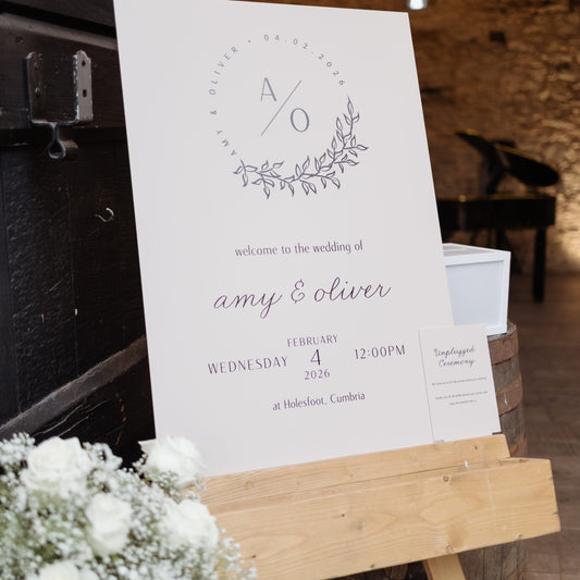 Wedding Signage Checklist: Every Sign You Might Need for Your Wedding Day