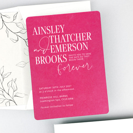 Summer Wedding Invitations: 2026 Trends, Styles & What to Send
