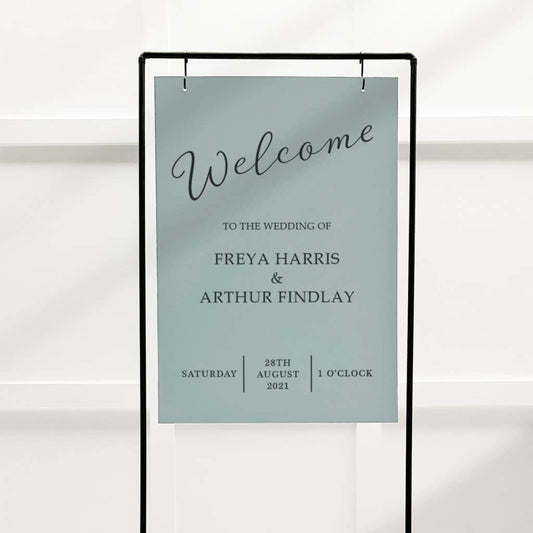 Acrylic Wedding Signage: a guide