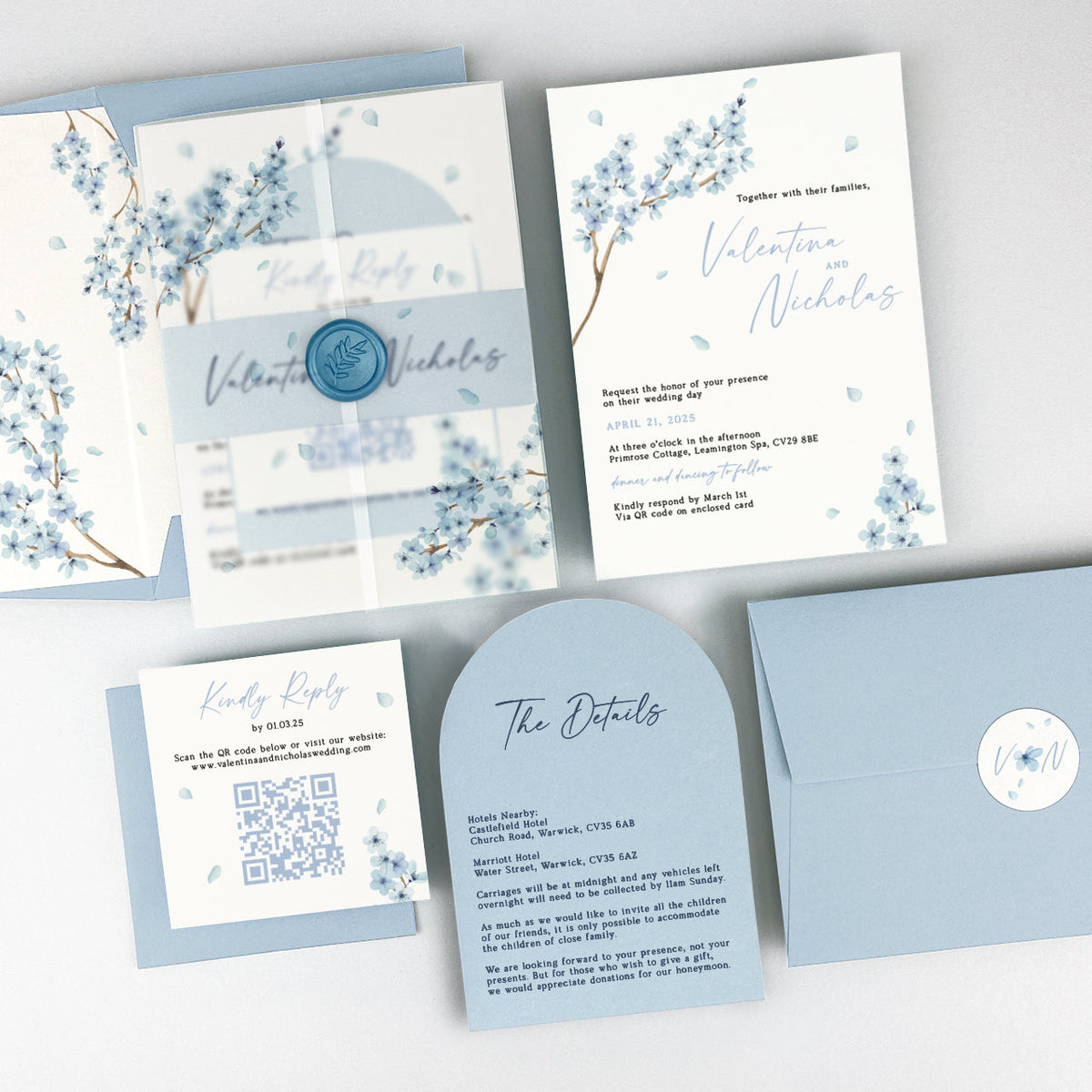 Valentina Blue DIY Collection