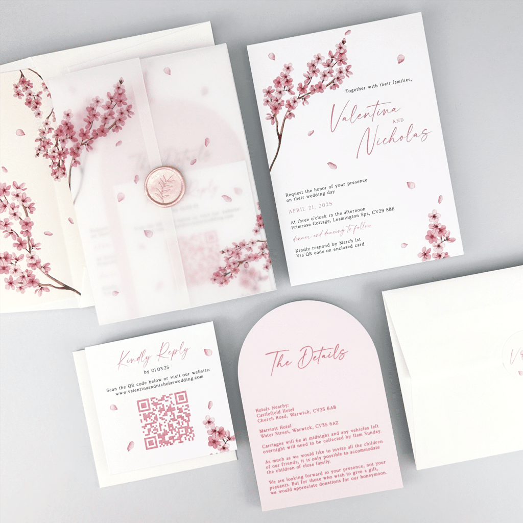 Floral Wedding Invitations