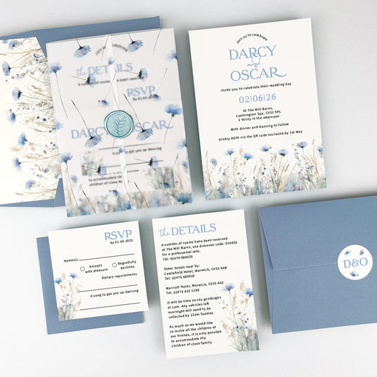 Darcy Wedding Invitation