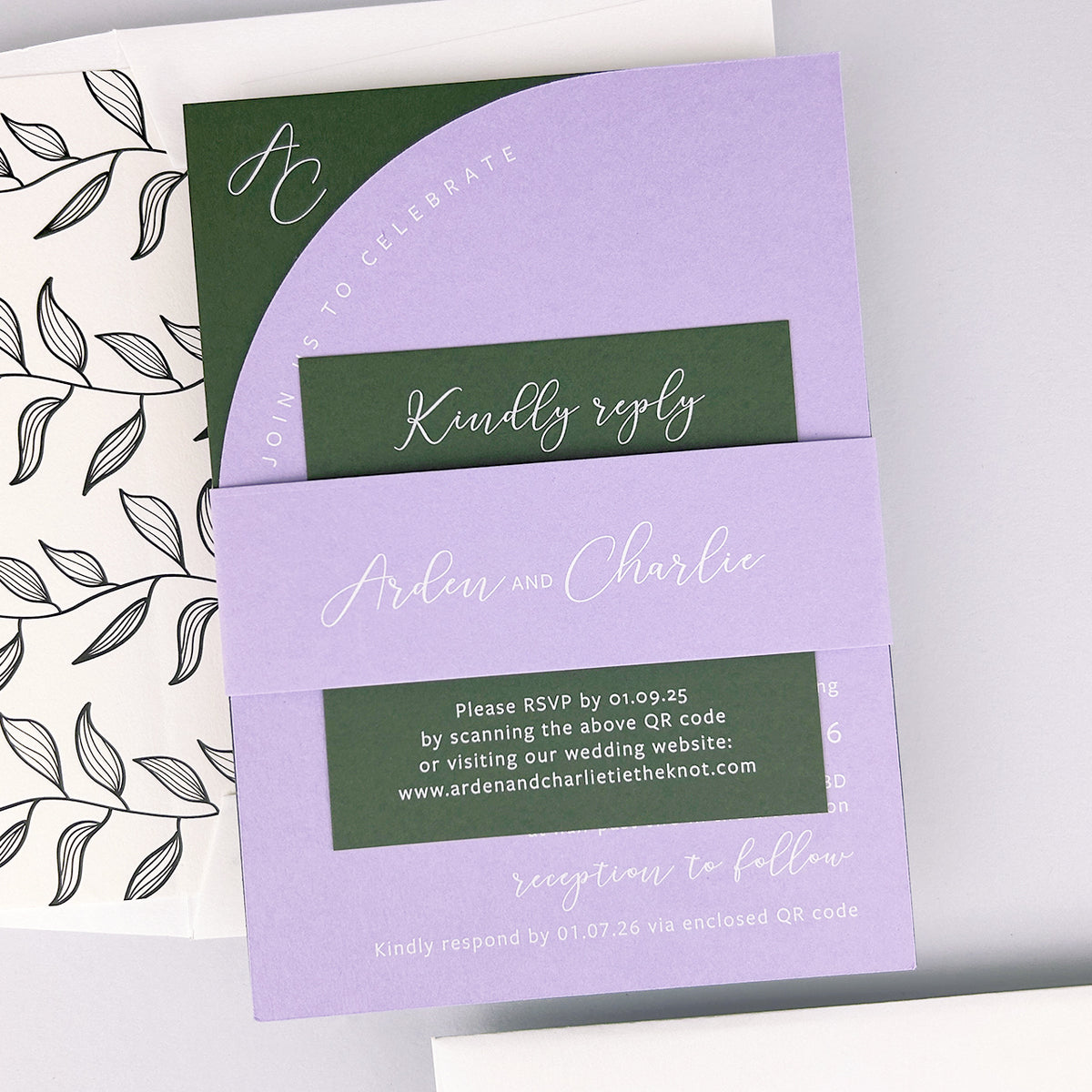Arden Wedding Invitation