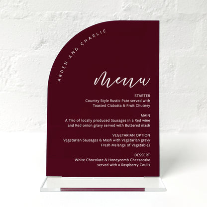 Arden Matching Small Table Sign