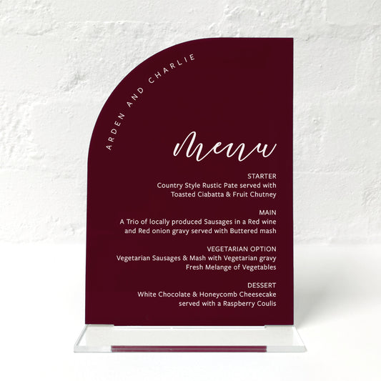 Arden Matching Small Table Sign