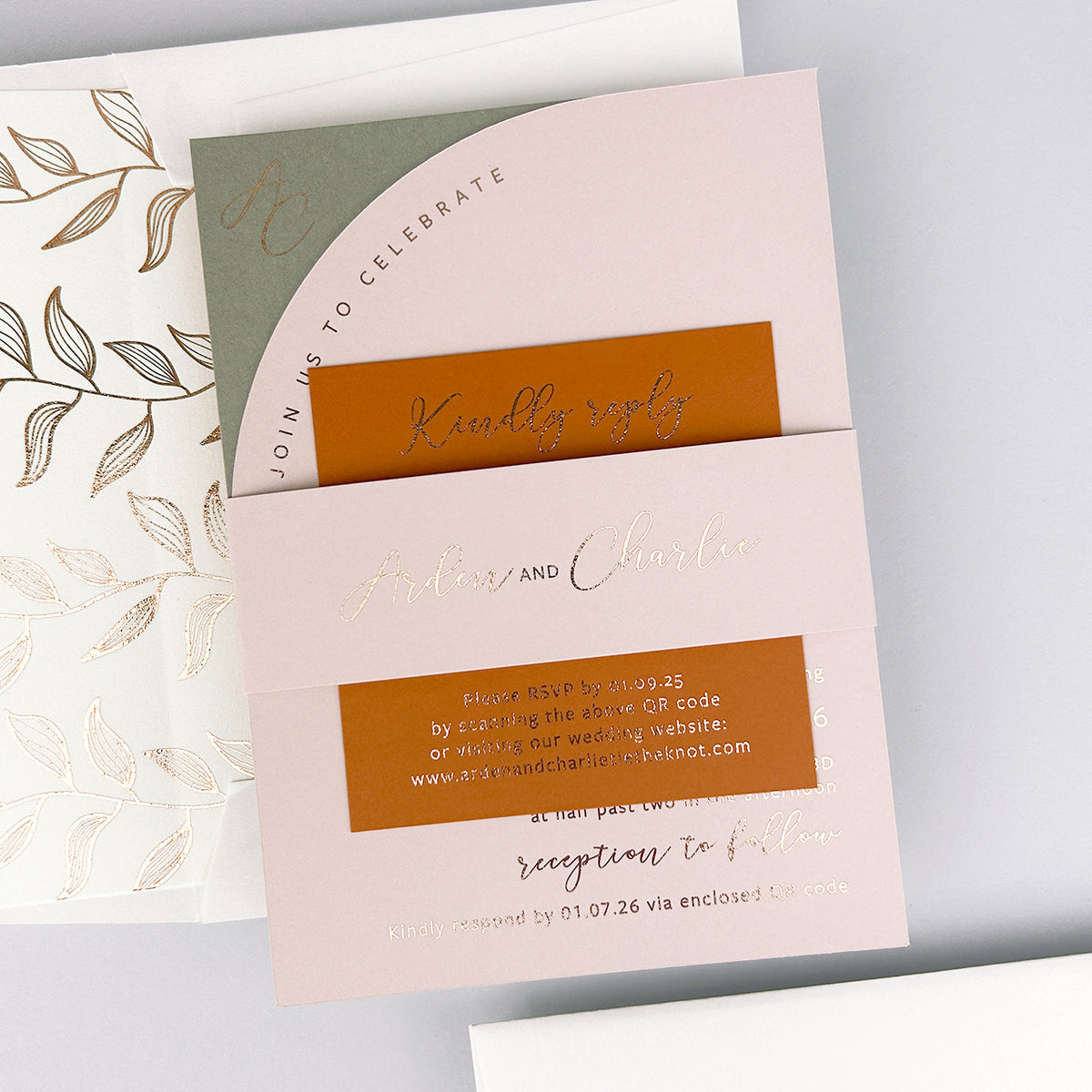Arden Wedding Invitation