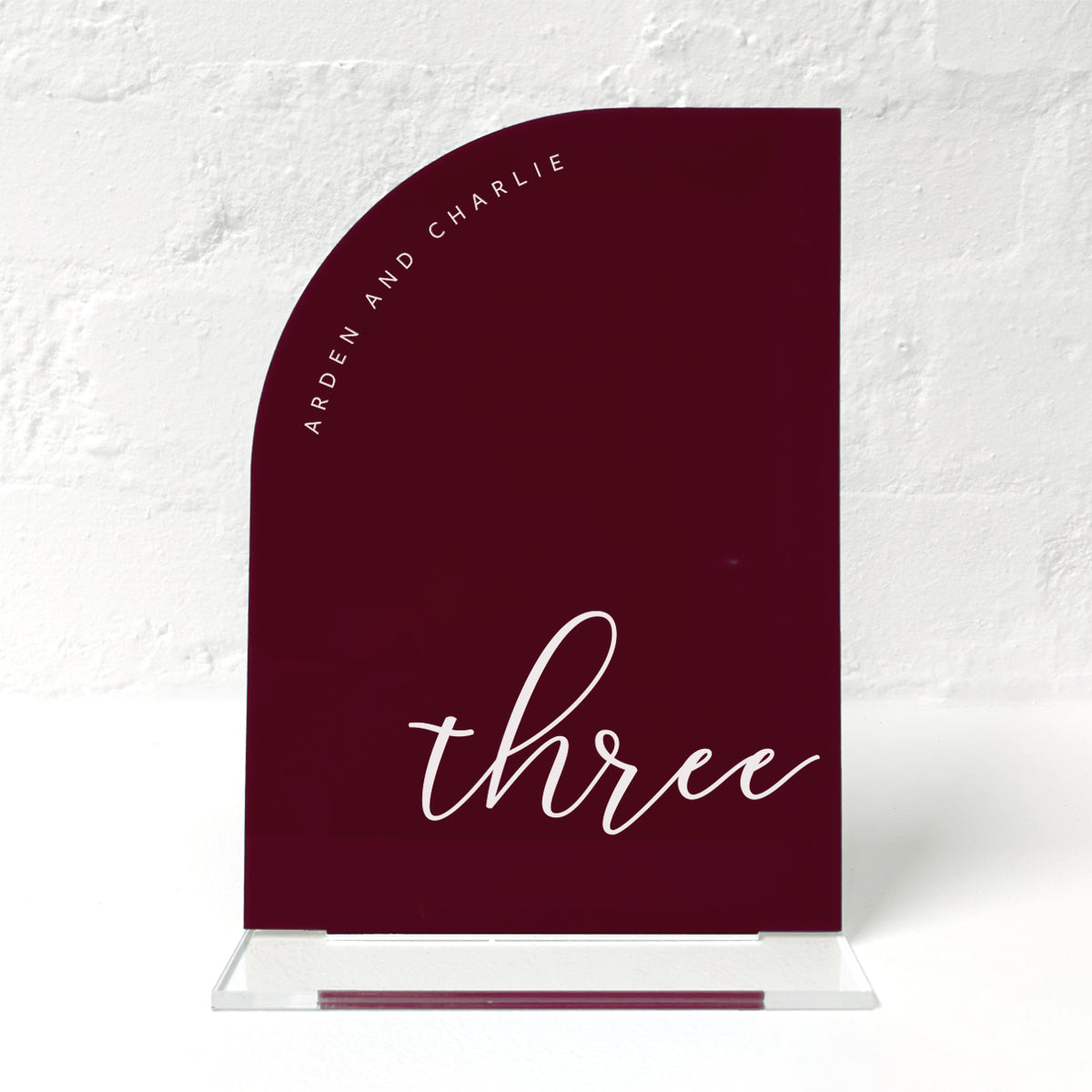 Arden Matching Small Table Sign