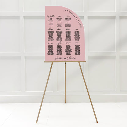 Arden Seating Plan