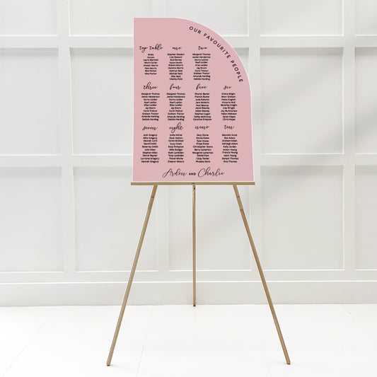 Arden Seating Plan