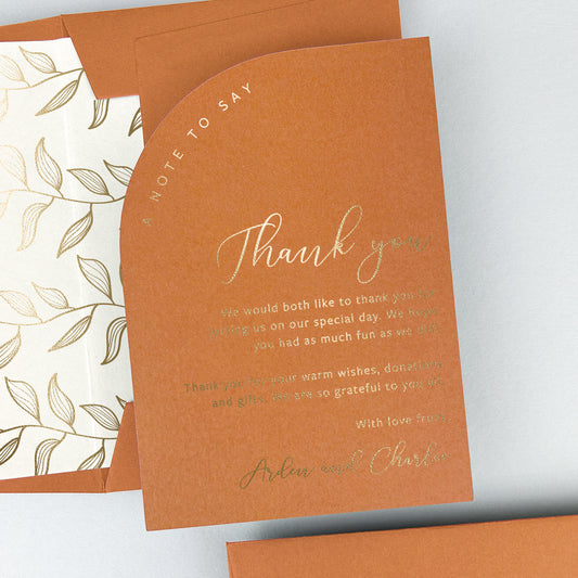 Arden Thank You Card