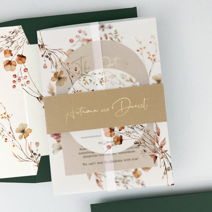 Autumn Wedding Invitation