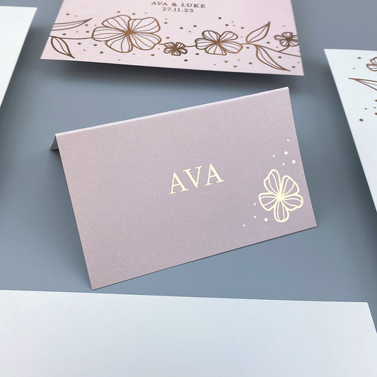 Ava Place Card