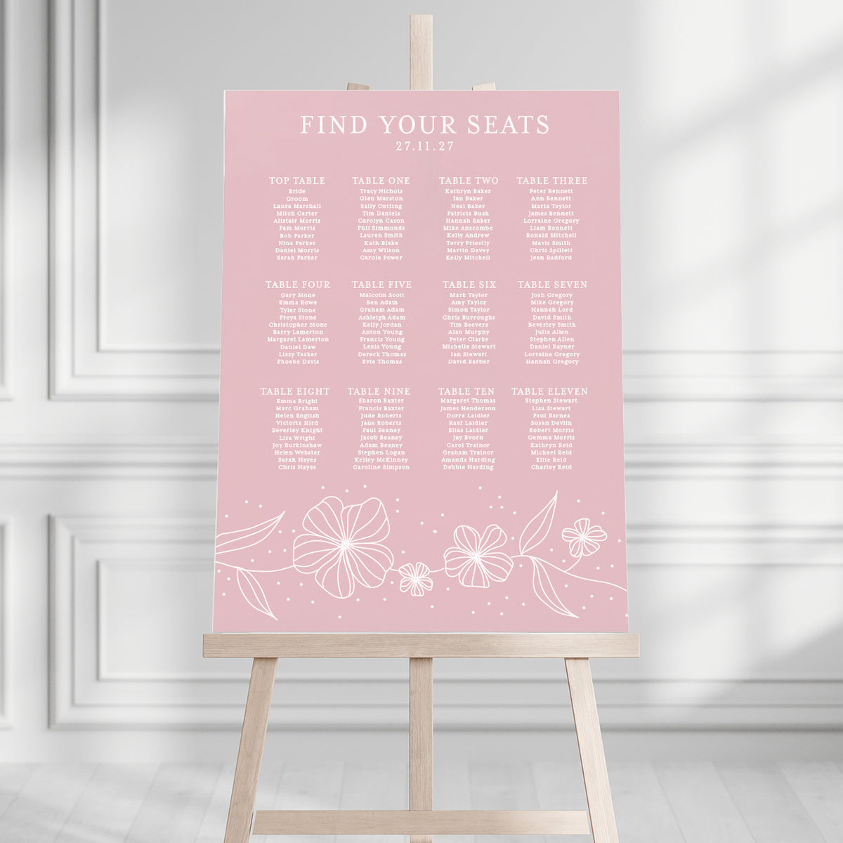 Ava Seating Plan