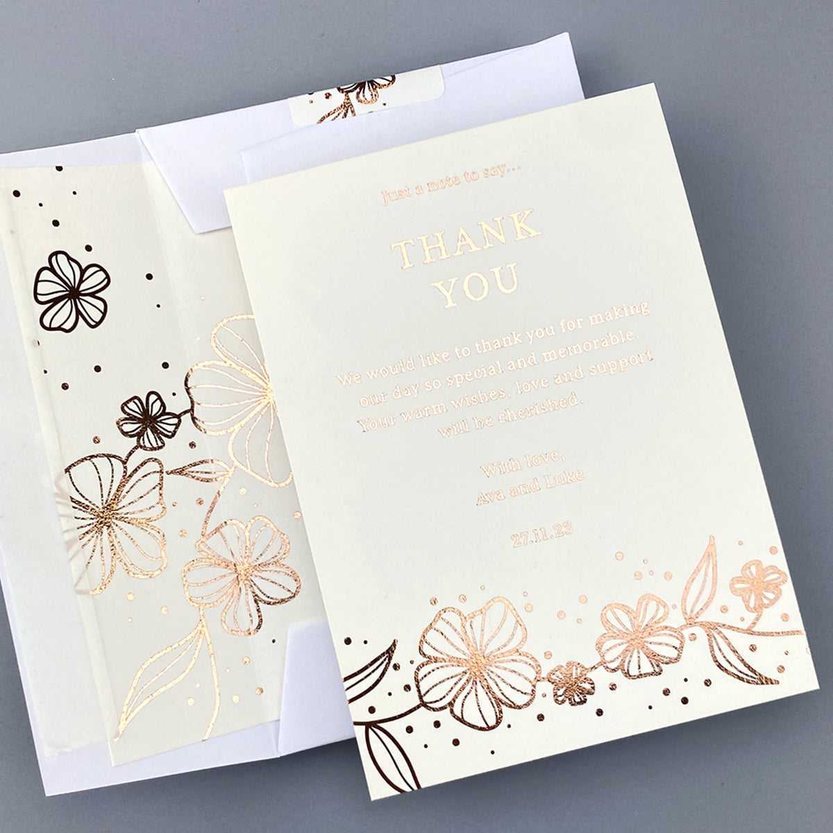 Ava Thank You Card
