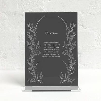 Bailey Matching Small Table Sign
