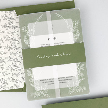 Bailey Wedding Invitation