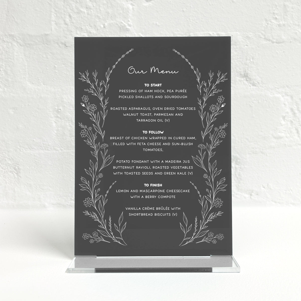 Bailey Matching Small Table Sign