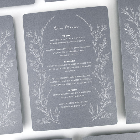 Bailey Menu