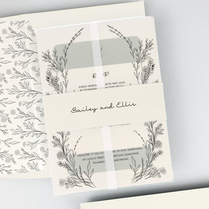 Bailey Wedding Invitation