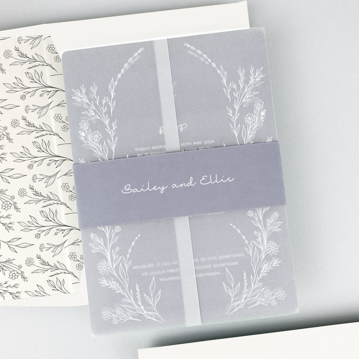Bailey Wedding Invitation