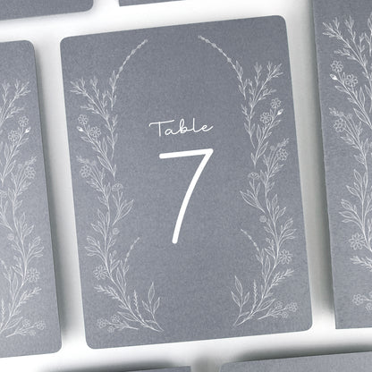 Bailey Table Name / Number