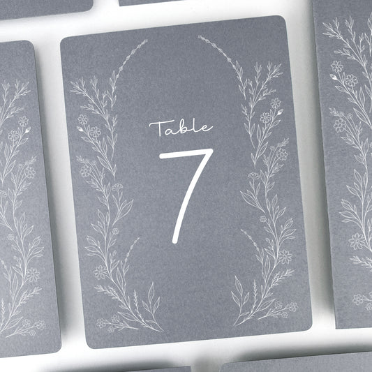 Bailey Table Name / Number