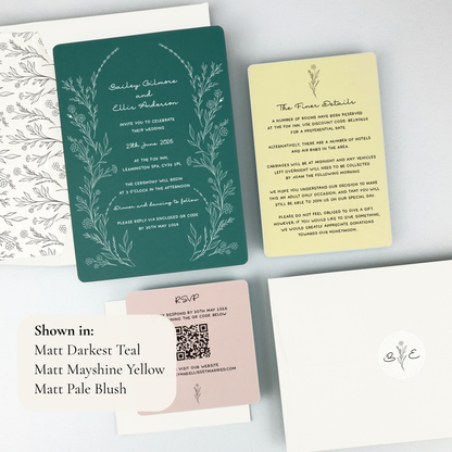 Bailey Wedding Invitation