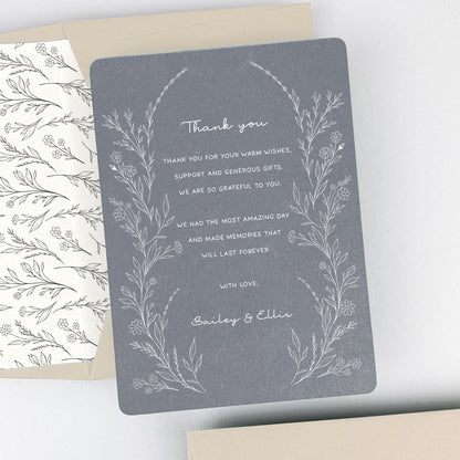 Bailey Thank You Card