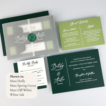 Betsy Wedding Invitation