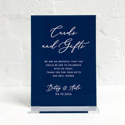Betsy Matching Small Table Sign
