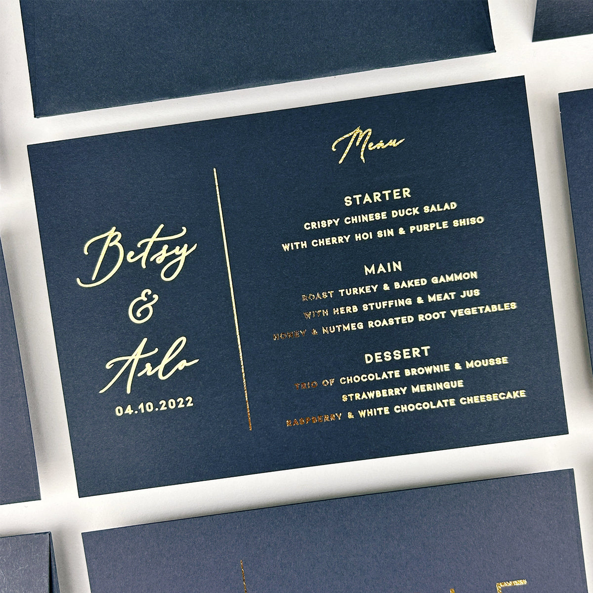 Betsy Menu