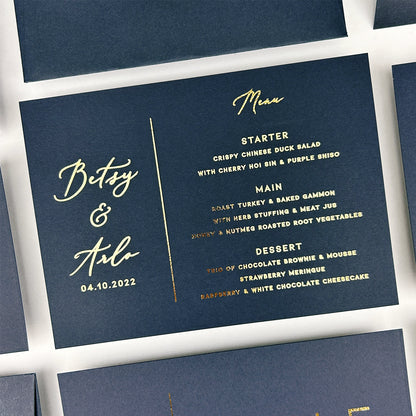 Betsy Menu