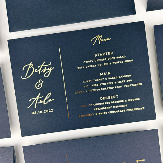 Betsy Menu
