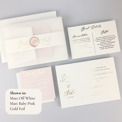 Betsy Wedding Invitation
