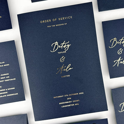 Betsy Order of Service