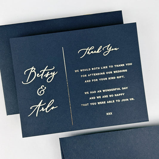 Betsy Thank You Card